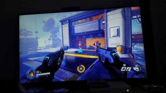Blizzards Overwatch : PS4 Version Comparison between Vizio M55-C2 4k tv Upscaler vs XB1S Upscale смотреть онлайн