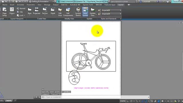 Making Viewports from Objects in Autocad смотреть онлайн