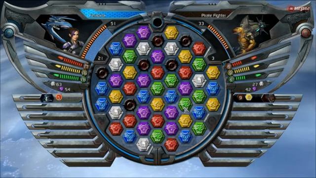 Обзор Puzzle Quest: Galactrix смотреть онлайн
