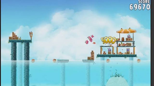 Angry Birds Rio High Dive Level 14 смотреть онлайн