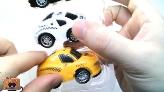 LiveRoBoT UnBOXinG - Набор Мини Машинок "MINI CAR" =POLICE & TAXI=, 4 шт. смотреть онлайн