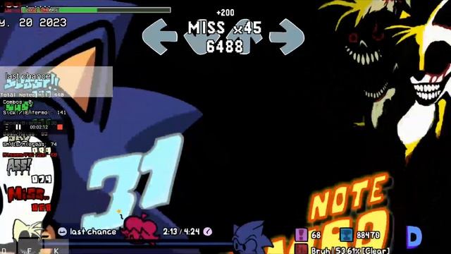 fnf last chance high effort Android/pc optimized(English/game baja) gameplay смотреть онлайн