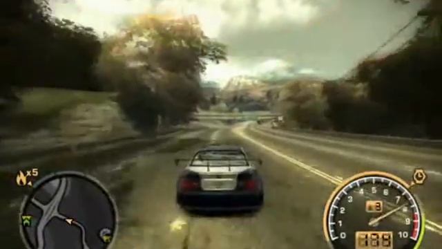 Need For Speed: Most Wanted On GeForce 8600GT смотреть онлайн
