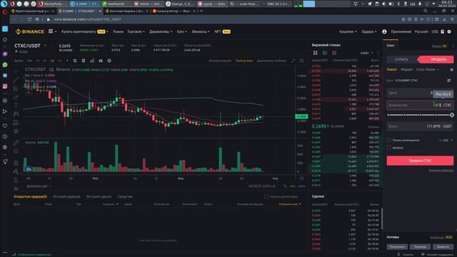 Трейдинг на Binance | моя стратегия | Азы для новичков