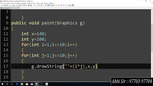 snake and ladder game in java in hindi part 5 смотреть онлайн