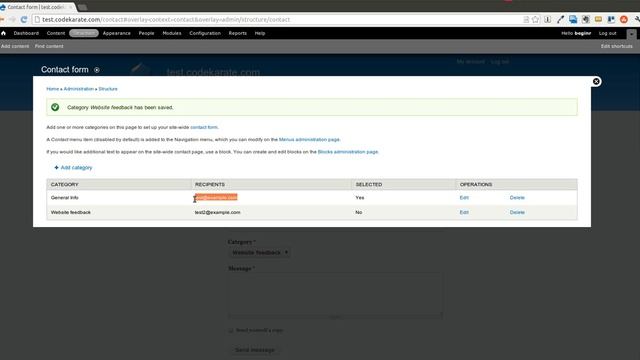 Adding a Contact Form to a Drupal 7 Site - Daily Dose of Drupal Episode 10 смотреть онлайн