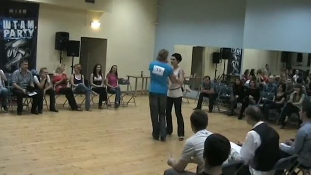 Минск 2011, West Coast Swing, ProAm Коваленко - Камаева