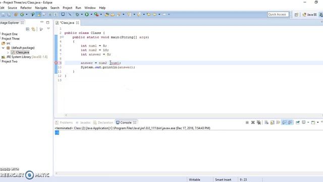 Java Tutorial Part Three! Math (Fun!) смотреть онлайн