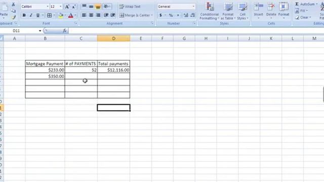 Formatting Cells for Currency and the Auto Sum Function смотреть онлайн