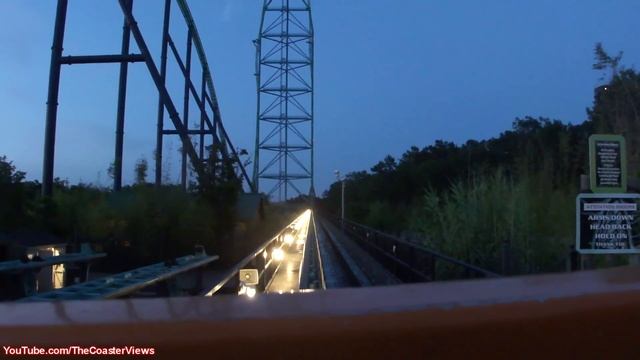 [ HD POV ] Kingda Ka Front View Six Flags Great Adventure смотреть онлайн