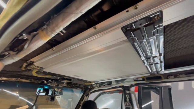 Mitsubishi Pajero 4 - полная шумоизоляция салона автомобиля смотреть онлайн