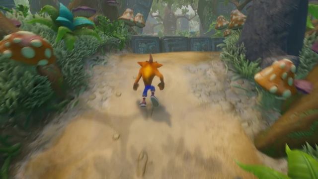 Crash Bandicoot 2 - "Turtle Woods" 100% Clear Gem and All Boxes (PS4 N Sane Trilogy) смотреть онлайн