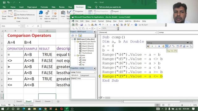 EXCEL VBA TELUGU PART - 25 || VBA OPERATORS IN TELUGU || OPERATORS IN VBA TELUGU || смотреть онлайн