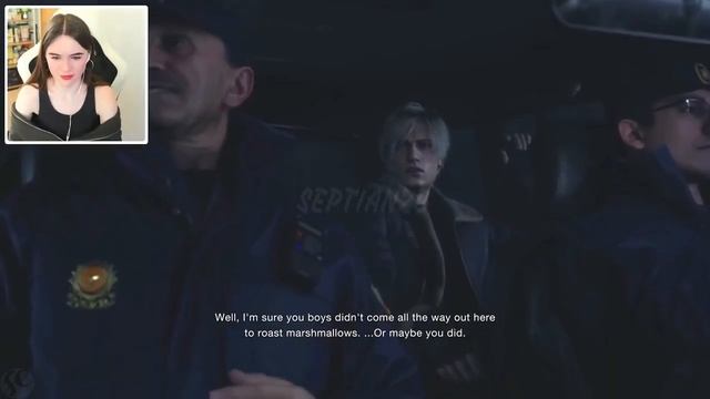 Girls React Leon's Scene in The car - Resident Evil 4 Remake | #compilation #residentevil4 смотреть онлайн