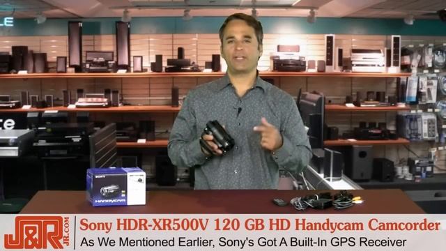 Sony HDR-XR500V 120 GB HD Handycam Camcorder - JR.com смотреть онлайн