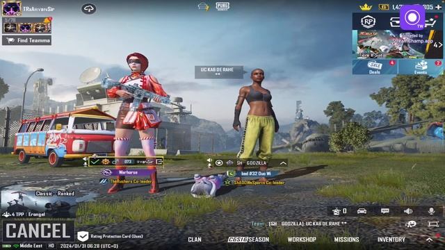 Pubg Mobile Live Stream || Shodow fighter mode || PUBGM смотреть онлайн