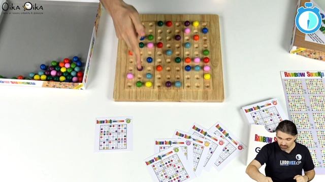 OikaChrono Rainbow Sudoku смотреть онлайн