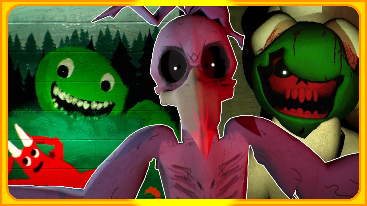 ПТИЦА МОНСТР Garten of Banban Reincarnated Full game смотреть онлайн