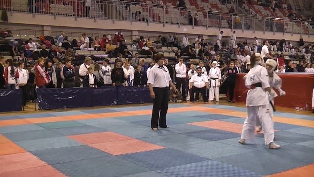 Первенство России 2017 по киокусинкай Белова Алина финал смотреть онлайн