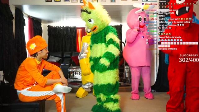 I Brought YO GABBA GABBA On Stream смотреть онлайн