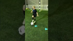 Футбольная тренировка для 7-9 лет