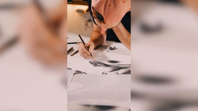 Filming Pencil Drawing In Macro смотреть онлайн