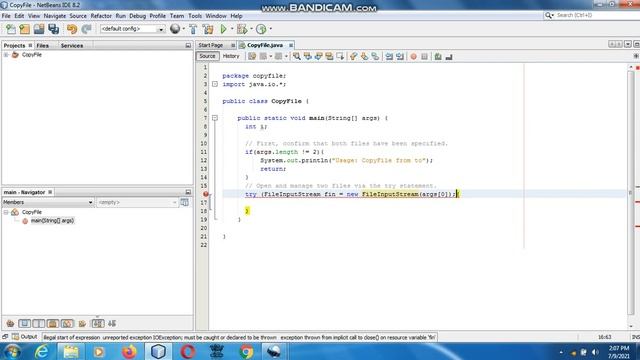 Java the complete Reference Ninth Edition (Chapter 13) Example (10) Copy File Example 2 смотреть онлайн