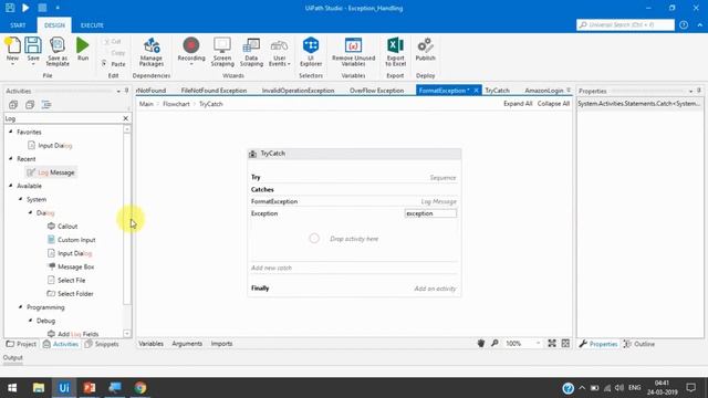 UiPath Exception Handling Complete Tutorial in 1 Hour || Error Handing UiPath || UiPathRPA смотреть онлайн