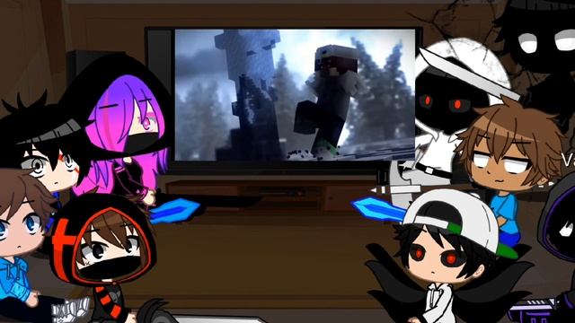 Minecraft entities and rain react to kelber vs evil sashmt смотреть онлайн