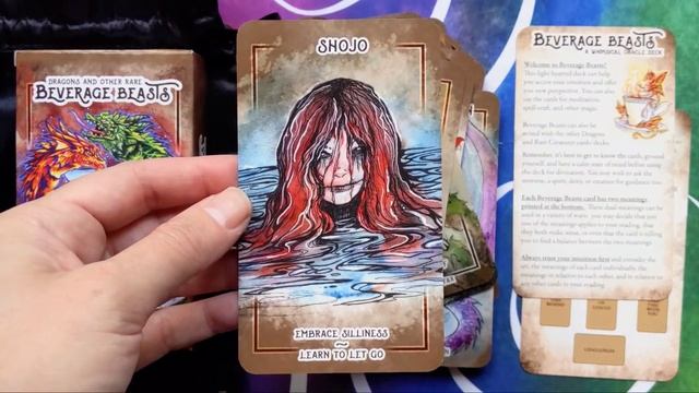 Dragons and Other Rare Beverage Beasts Oracle Deck - Silent Flip-through смотреть онлайн