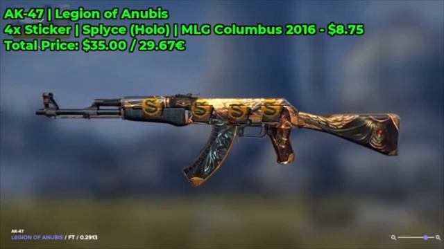 AK-47 | Legion of Anubis | Sticker Combos смотреть онлайн