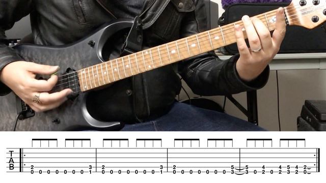 Enter Sandman - Guitar Lesson смотреть онлайн