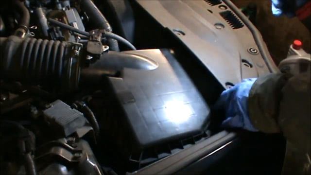 Lexus IS250 2008 air filter replacement cambio de filtro de aire смотреть онлайн
