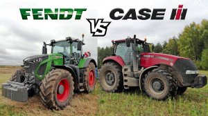 Машины мечты: Новый трактор FENDT 933 Vario G6 и CASE Magnum 310 - реальное сравнение в работе!