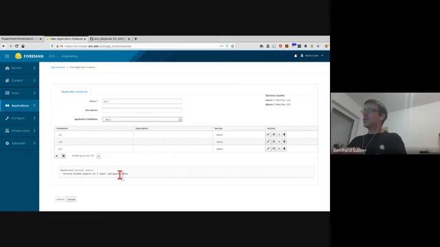 Deploy multi-host applications with Foreman and Ansible using ForemanACD (Bernhard_Suttner) смотреть онлайн