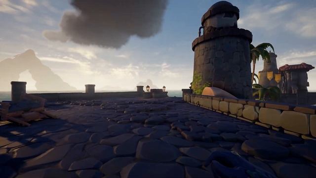 NEW GOLDEN SANDS OUTPOST IS COMPLETE...Almost || Full Cinematic Walkthrough || Sea of Thieves смотреть онлайн