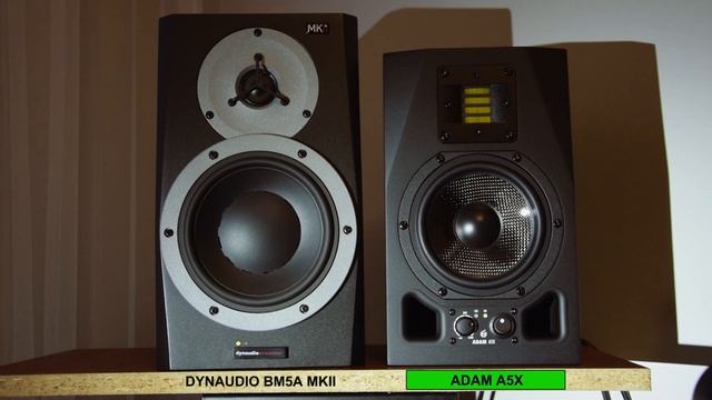 Dynaudio BM5A MKII Vs ADAM A5X