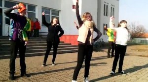 Флешмоб на масленицу