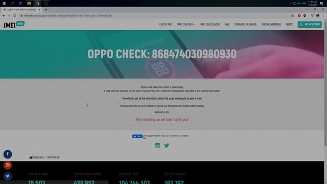 Warranty Date in OPPO F7 – How to Check Warranty by IMEI смотреть онлайн
