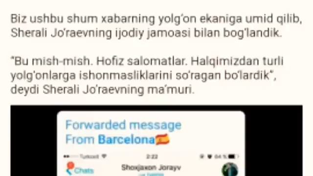 SHERALI JO'RAYEV VAFOT ETDIMI? ШЕРАЛИ ЖУРАЕВ ВАФОТ ЕТДИМИ? смотреть онлайн