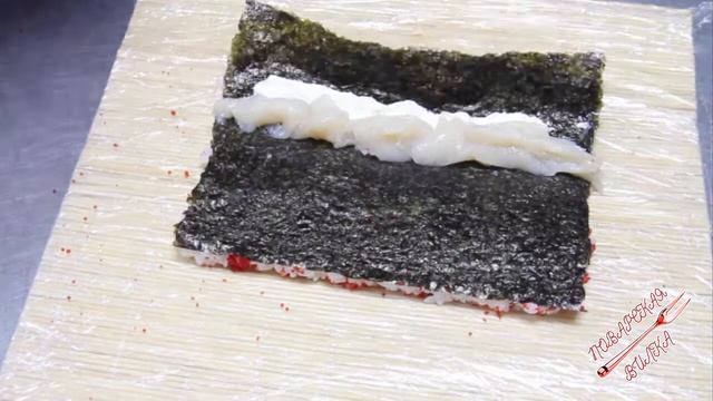 Ролл Калифорния с Гребешком/Roll California With Scallop