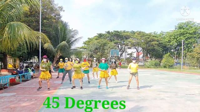 45 Degrees - Line Dance Choreo Ria Vos (NL) Oct 2021 смотреть онлайн