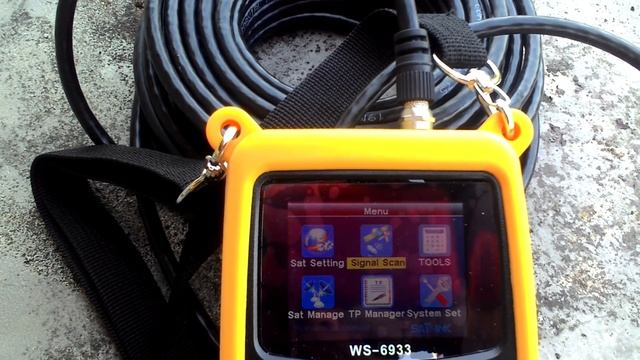 Signal Satellite Pointing With Satlink WS-6933