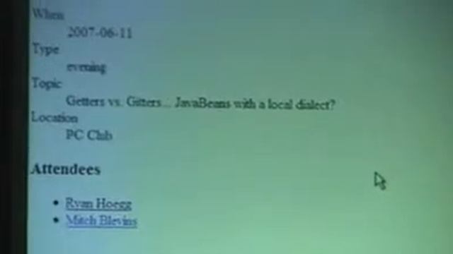 20071009 OKCJug P1 Intro to the JAVA api for RESTful WS смотреть онлайн