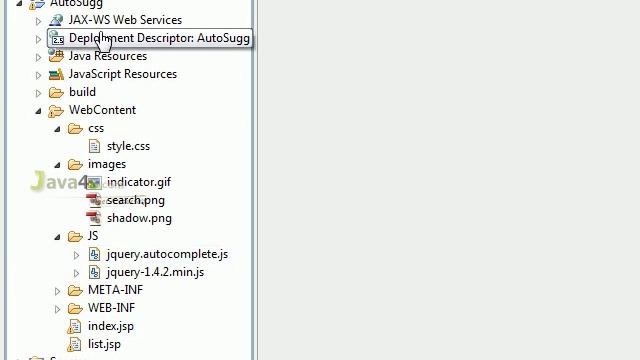 Java4s.com :: Autocomplete Jquery Java/Jsp Example and Tutorial смотреть онлайн