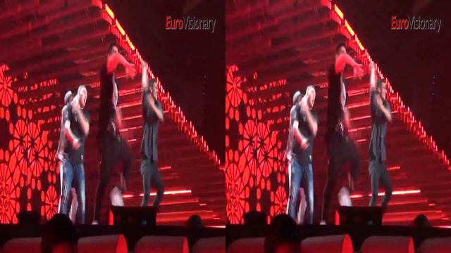 3D Nadav Guedj - Golden Boy - Israel - Final Dress Rehearsal Eurovision 2015. смотреть онлайн