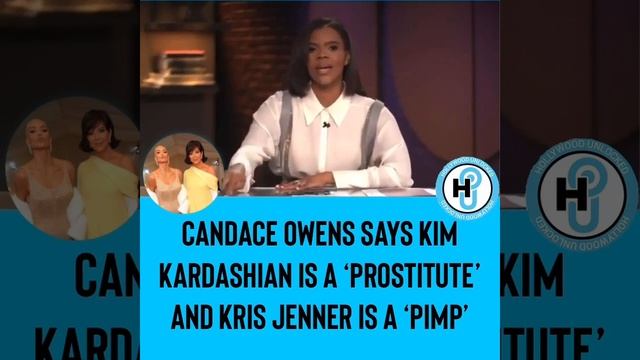 Candace Owens says Kim Kardashian is a "Prostitute" and Kris Jenner is a "PIMP"! #viral must watch смотреть онлайн
