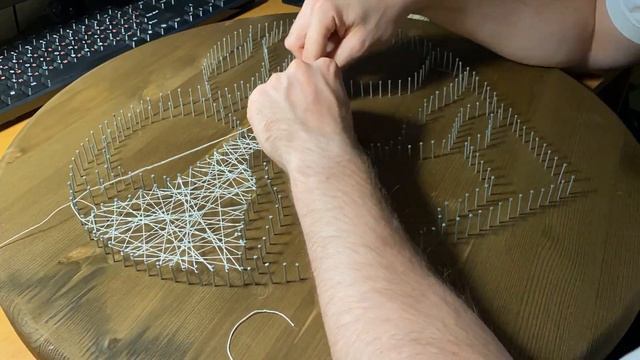 Стринг Арт для начинающих // Подарок на свадьбу смотреть онлайн