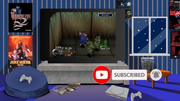 Cyber Org PS1 Review - Cyber Org Game