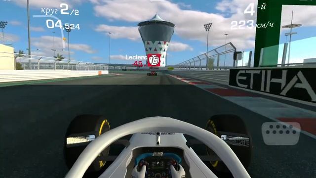 Автодром ЯС Марина ОАЭ на формуле 1 F1. Real racing 3 смотреть онлайн